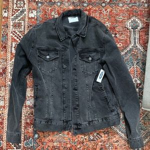 Old Navy Jean Jacket Black Medium NEW